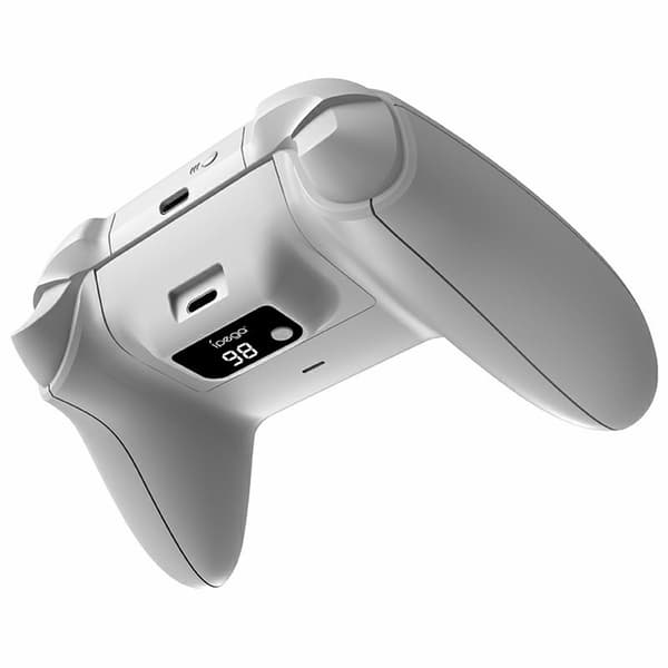 [RM]iPega 1400 mAh batteripakke med display til Xbox X/S-controller, hvid 68
