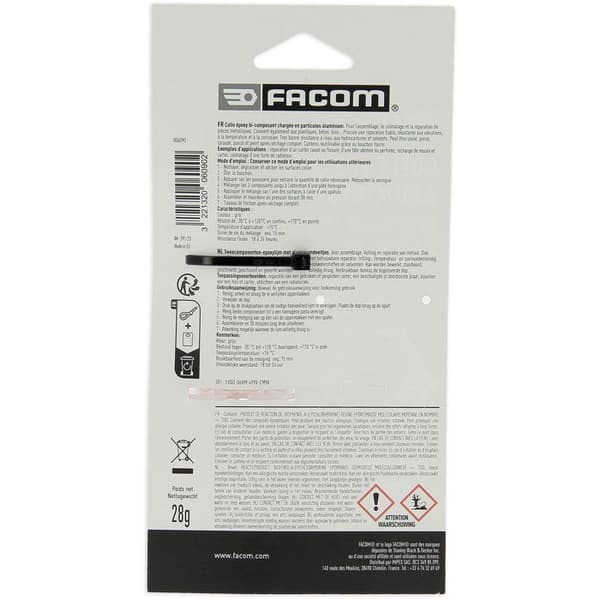 [RM]FACOM Limepoxi - Tokomponent sprøyte med propp - 28g