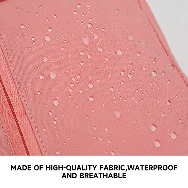 Dam & Herr Small Canvas Midjeväska Fanny Pack Bälteväska Pink