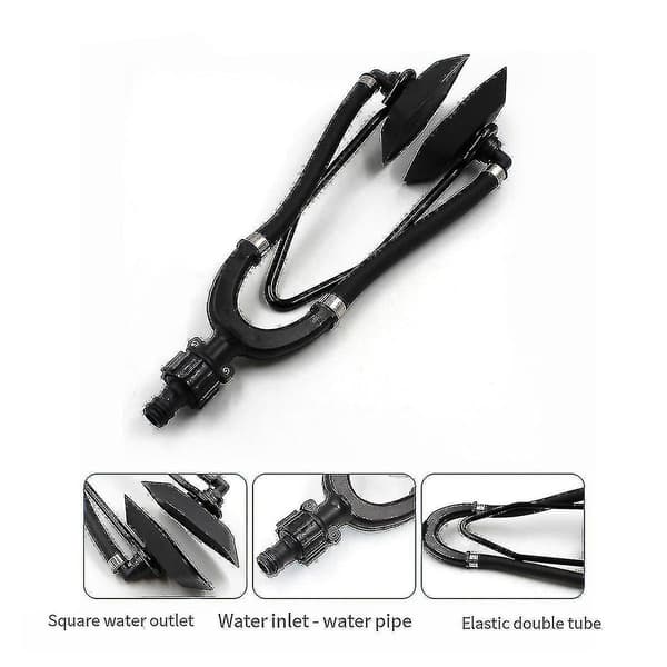 [RM]Outboard Motor Flusher Engine Cleaning Boat Engine Tool Water Kit Ear Flow Boots Motor Double Oh