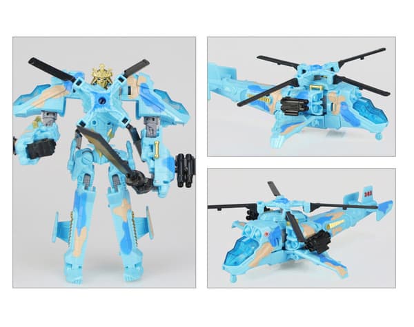 [RM]Transformator JJ602C Helikopter Actionfigur Fly Modell Leketøy Barn Gave