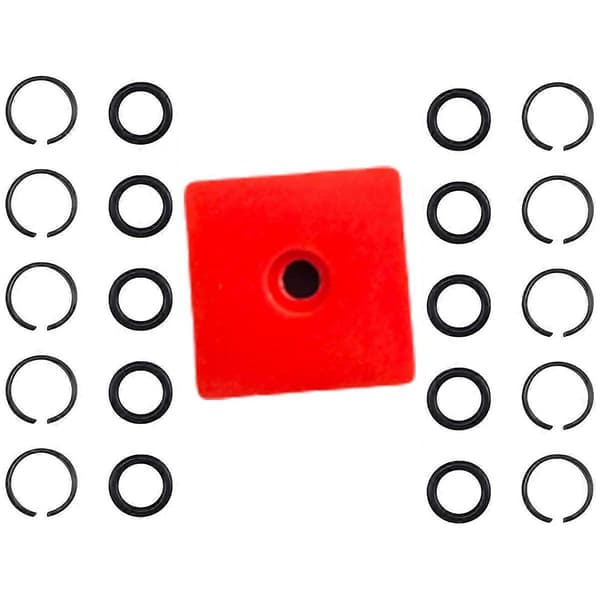 [RM]Retaining Rings for Impact Wrenches with O-ring + Anvil Installation Tool