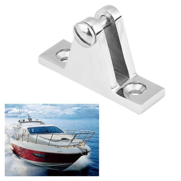 [RM]Stainless Steel Marine Boat Deck Hinge Mount for Bimini Top Mounting Hardware