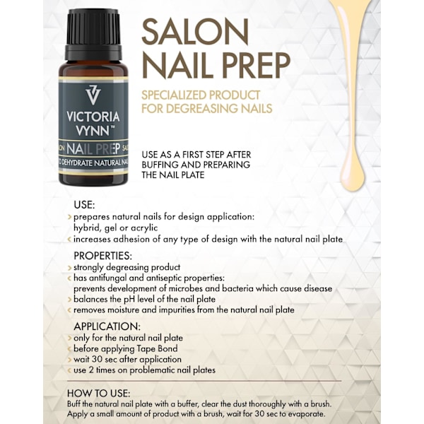 Victoria Vynn - Nail Prep 15 ml Transparent Transparent
