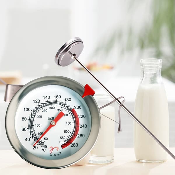 [RM]Direktaflæsende Kødtermometer Frituretermometer Ovntermometer med Urskive