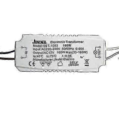 [RM]120W AC 230V til 12V Halogen Transformator Strømforsyningsomformer for Jindel Get-1003