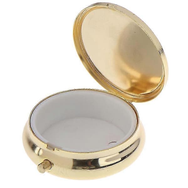 [RM]Metal Pill Boxes Medicine Organizer Container Medicine Case Pill Candy Box