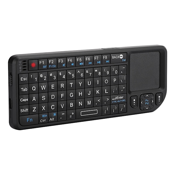[RM]Mini Wireless USB Keyboard Portable Ultrathin Backlit 100RF 2.4G Multifunction Black