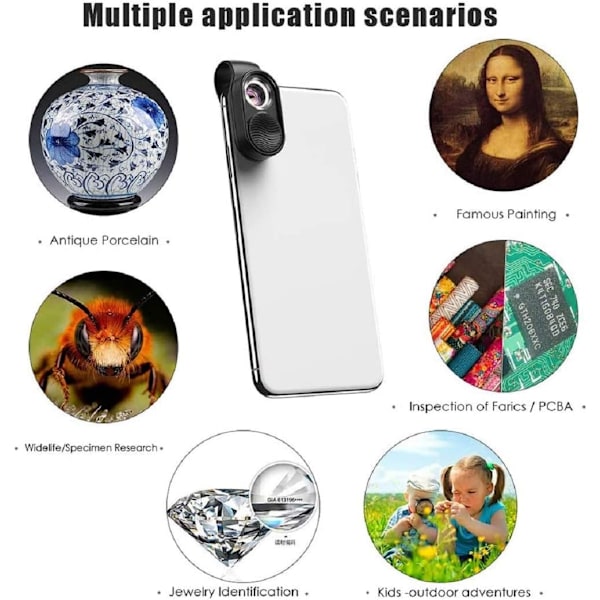 [RM]Digital Microscope, 100x Microscope Magnification Lamp w
