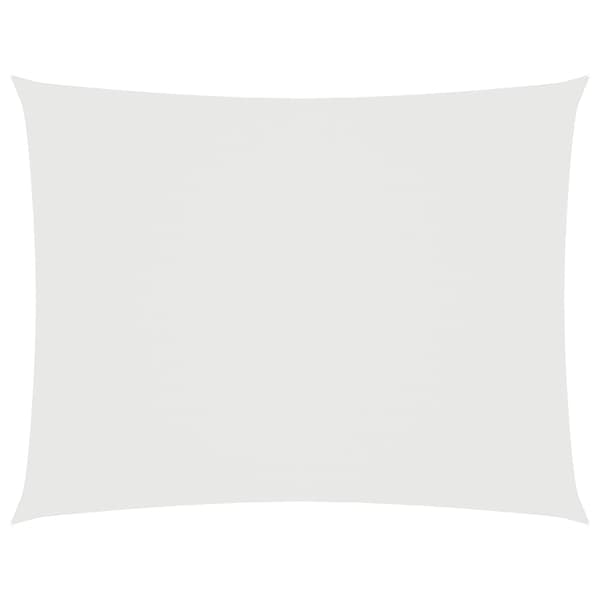 [RM]vidaXL Sun Shade Sail Oxford Fabric Rectangular 2.5x3.5 m White Vit white