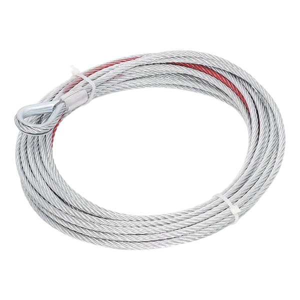 [RM]4500LBS Rustfri Spilwire 5,5 mm Diameter 10 m Lang Bugseringsspilwire