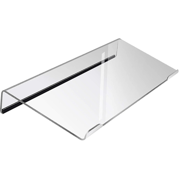 [RM]Computer Keyboard Stand - Clear Acrylic Keyboard Tray with Rubber Strips
