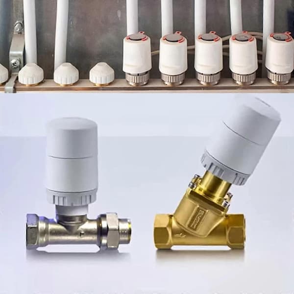 [RM]24 Volt Thermal Actuator for Precise Heating Control Underfloor Heating NEW js [DB] 2 wires