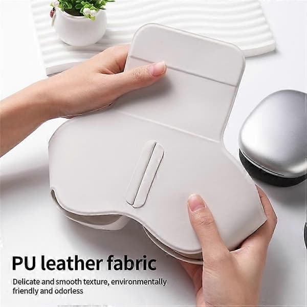 [RM]Compatible Case for Airpods Max with Sleep Mode PU Leather Headphone Protective Cover Blue