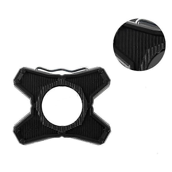 Passar Kompatibel med Speedplay Zero Pedaler, Cykelpedaler Platt Fäste Omvandlare Black