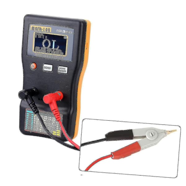 [RM]ESR Capacitor Tester for Circuit and Capacitance Measurement
