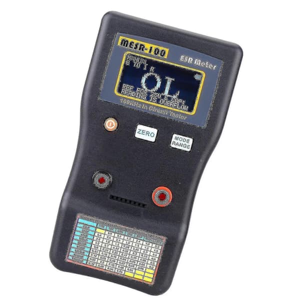 [RM]ESR Capacitor Tester for Circuit and Capacitance Measurement