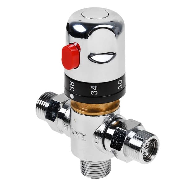 [RM]Thermostatic mixer with G1/2 connection, hot and cold