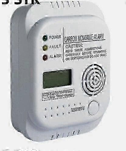 CO-ilmaisin hiilimonoksidi kaasunilmaisin varoitin hiilimonoksidi-ilmaisin LCD
