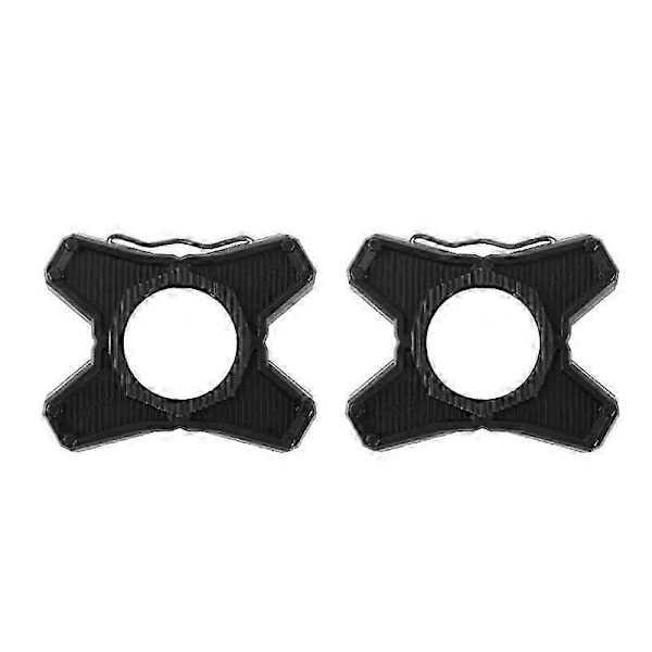 Passar Kompatibel med Speedplay Zero Pedaler, Cykelpedaler Platt Fäste Omvandlare Black