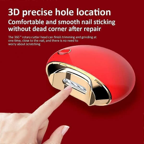 [RM]Electric Nail Clipper Automatic Nail Trimmer Clipper Nail Scissors Anti-Splash