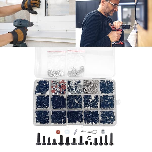 [RM]Universal Screw Kit Screws Assortment Set Hardware Fasteners for 1/8 1/10