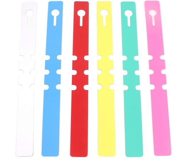 [RM] 600 Pcs Plastic Plant and Tree Hanging Labels for Nursery, Waterproof