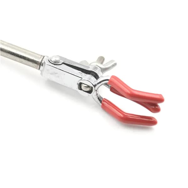[RM]Adjustable Lab Three-Prong Extension Flask Clamp Metal Beaker Clamp