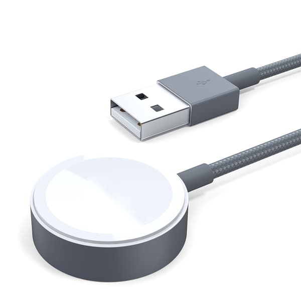 [RM]CACAGOO 1m Magnetic Charging Cable with Nylon Braid for iOS Watch