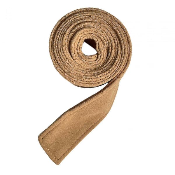 Allsidig kåpebelte for kvinner - bredt midjebånd i ull Khaki 180cmx5cm