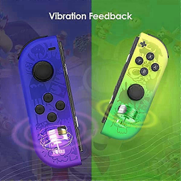 2025 Ny Handkontroll för Nintendo Switch, Trådlös Kontroll med Dubbel Vibration, Väckning/Skärmdump/Rörelsekontroll