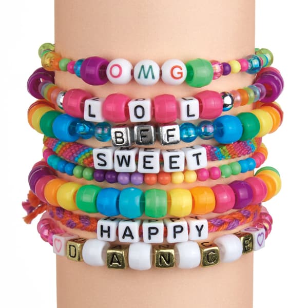 [RM]Shimmer n Sparkle ABC Perlearmbånd multifärg multicolor