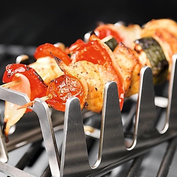 [RM]Bærbar utendørs grill i rustfritt stål for camping 2pcs