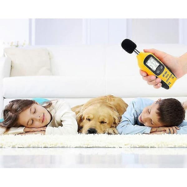 [RM]30-130dba Sound Level Meter, Professional Decibel Meter with Backlit Display (9v Battery Included) Cisea