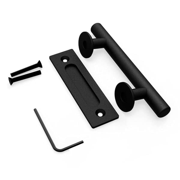 [RM] Sliding Door Handle Black Door Handle Modern Barn Door Handle