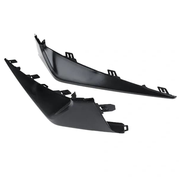 [RM]2X Front Bumper Lip Splitter Grille Lower Trim Molding Diffuser Guard Trim for 2.0L 2020-2021