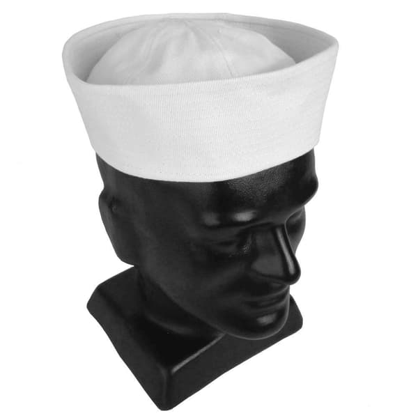 [RM]MILTEC Navy sømandshat Hvid XL