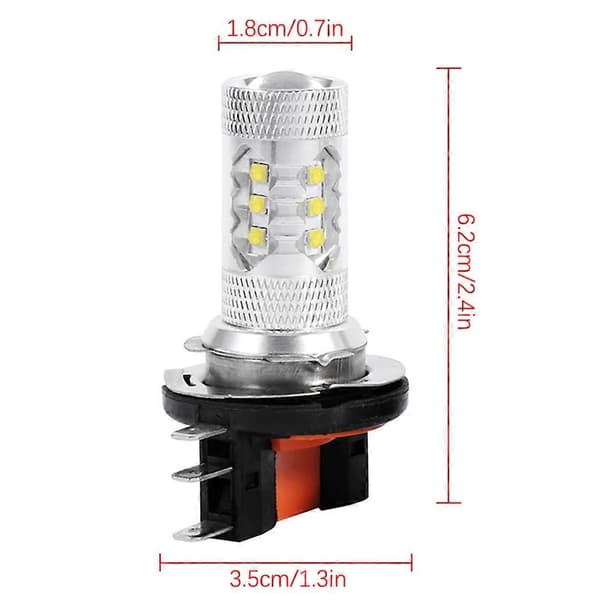 H15 LED-fjernlys for bil Nem installation Ingen fejl 80W billygter til natkørsel 2PCs