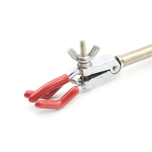 [RM]Adjustable Lab Three-Prong Extension Flask Clamp Metal Beaker Clamp