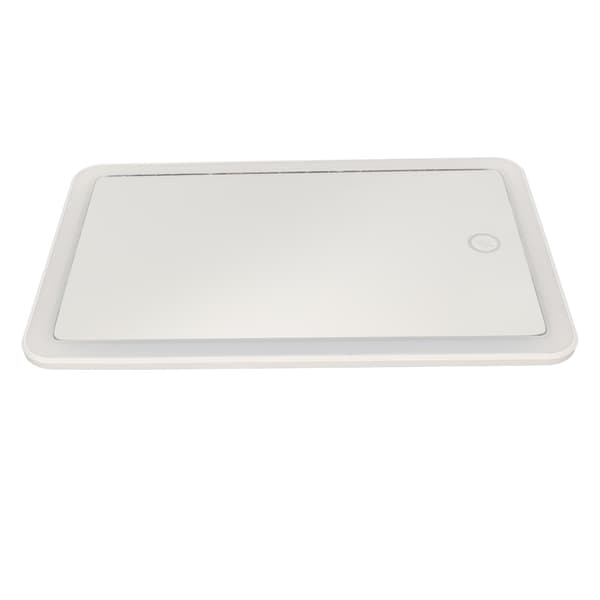 [RM]LED Makeup Mirror with Stepless Dimming, 180 Degree Rotation, Touch Button, USB Rechargeable, Illuminated Mirror 0.4