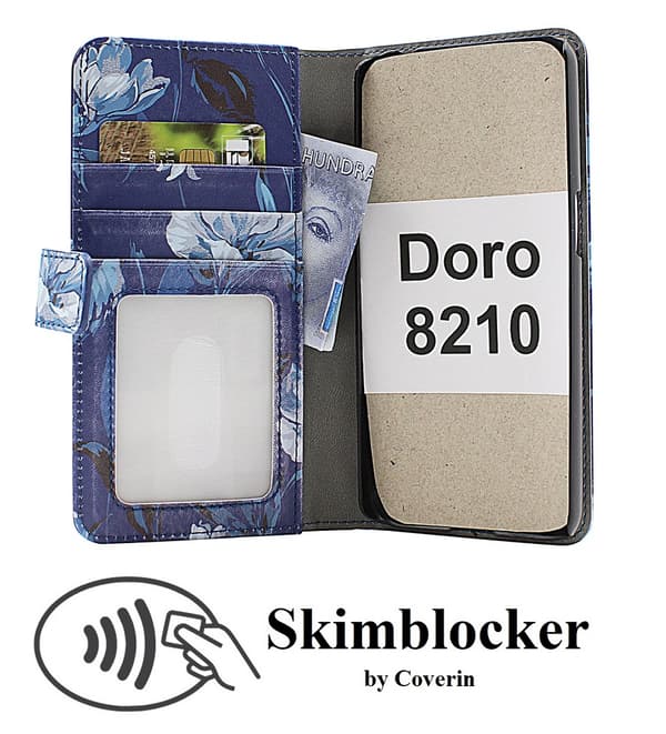 [RM]Skimblocker Designplånbok Doro 8210