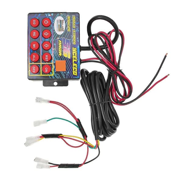 56 Melodies Universal Musical Air Horn Controller Musikkontrollregulator Bil Elektronisk för 1