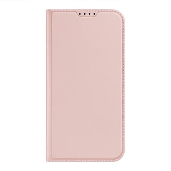 [RM]DUX DUCIS Skin Pro iPhone 15 Plus Wallet Case PU Leather - Pink Rosa 75