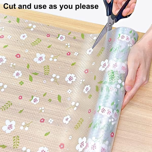 [RM](Cherry Blossom Pattern), 30x300cm, Kitchen Cabinet Mat, Shelf Paper