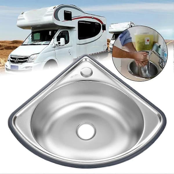[RM]RV Sink Single Bowl Corner Sinks Drawing Tool Square Caravan