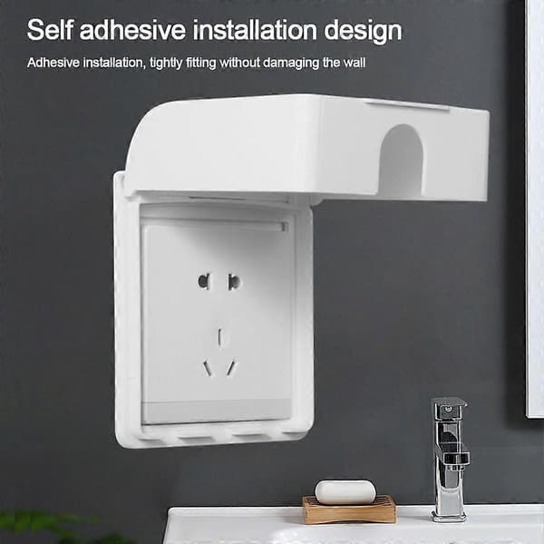 [RM]Self-adhesive protective cover for switch, plastic cover, socket, electrical contact, wall-perfect coffee