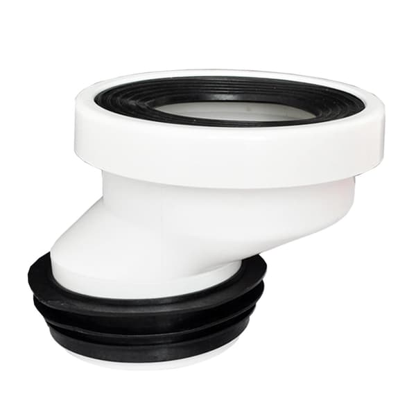 [RM]1/2/3/5 Offset toilet flange coupling PVC for urinal repair Remove 5cm Remove 5cm 1 Pc