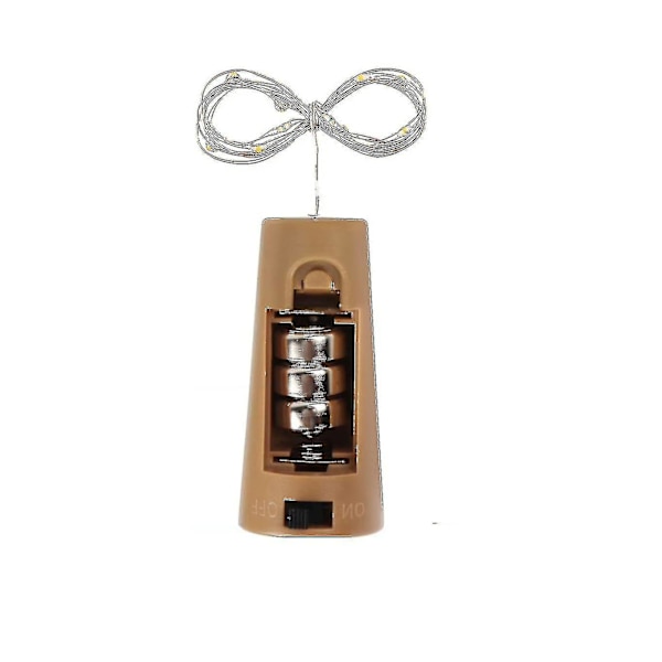 [RM]Bottle lights with cork - 12 pcs