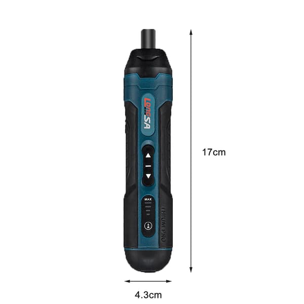 [RM]1 Set Electric Screwdriver USB Charging Precision 3.6V Cordless Electric Screwdriver Set for Industry 20PCS