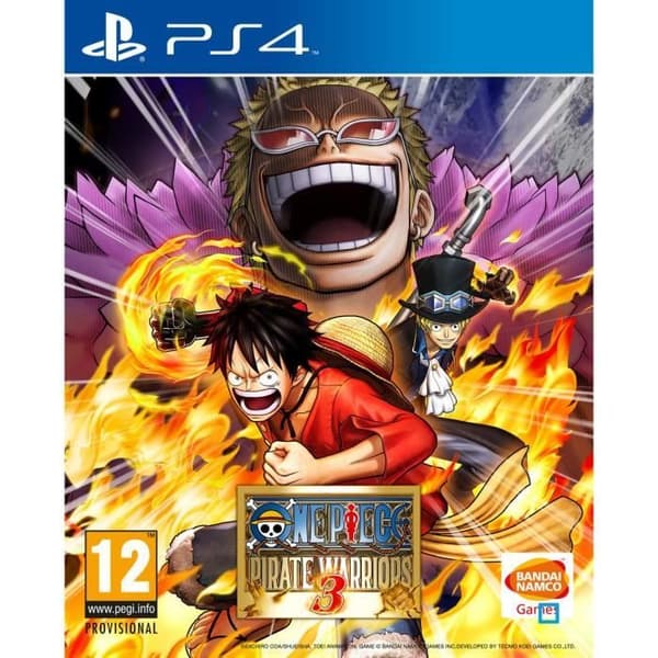 [RM]One Piece: Pirate Warriors 3 PS4-spel Vit